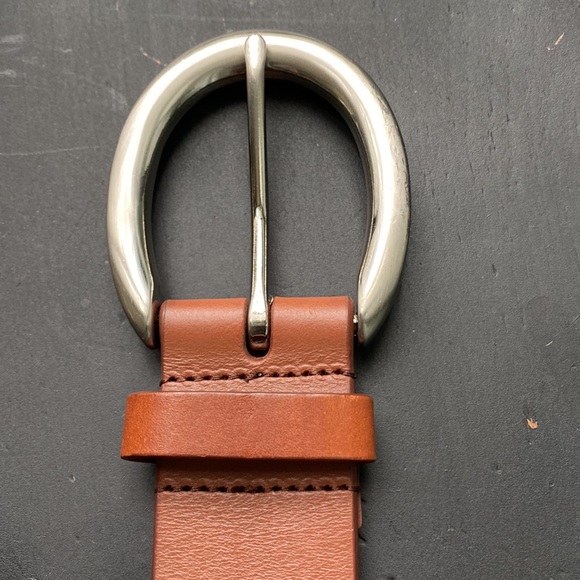 Talbots Leather Belt 42 3/4" length - Picture 3 of 6